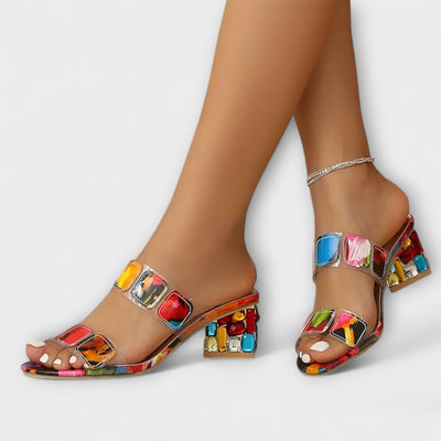 Martina – Tacones de bloque elegantes para el verano