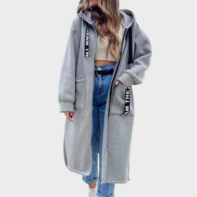 Roza - Duga hudica s kapuljačom