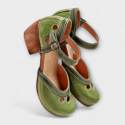 Livia – Zapatos de tira retro para el verano
