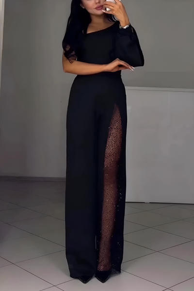 Ines | Mono moderno con pantalones anchos