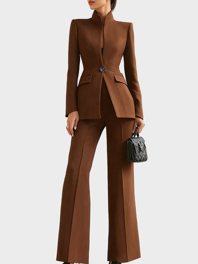 Jade - Elegantni komplet s jaknom i hlačama