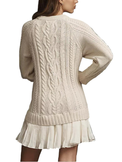 Nika - Kratka pletena haljina