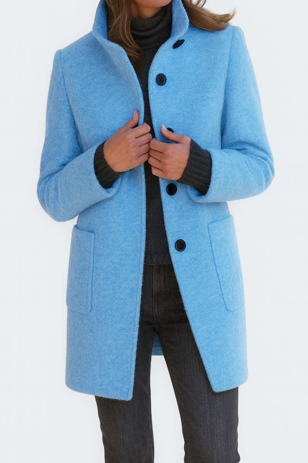 Stella | Chaqueta de dama con cuello alto