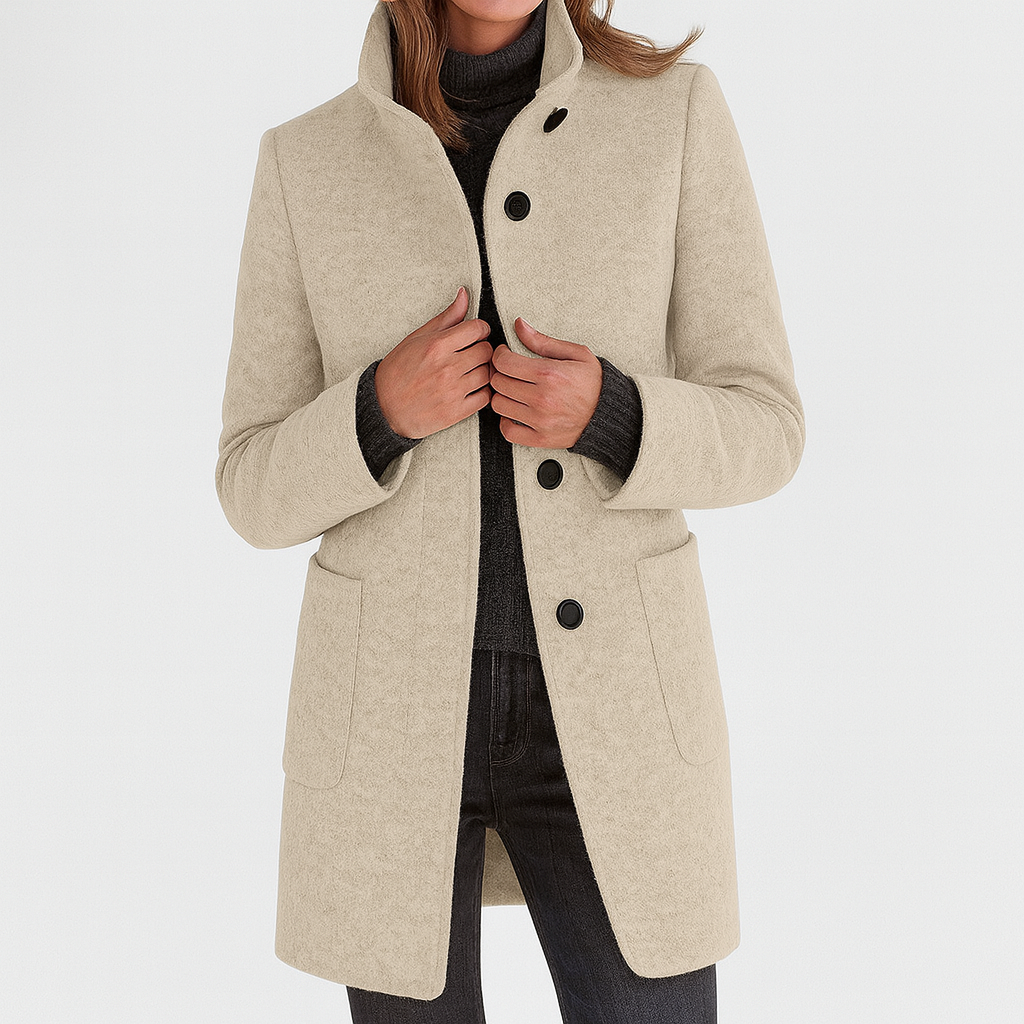 Stella | Chaqueta de dama con cuello alto