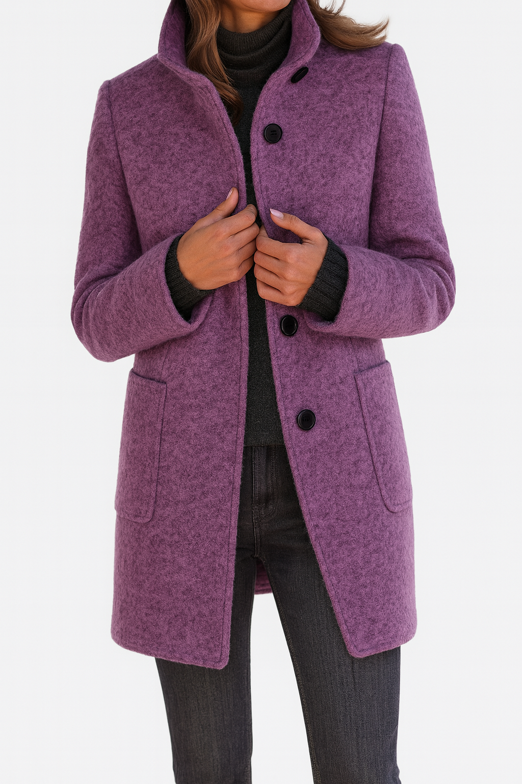 Stella | Chaqueta de dama con cuello alto