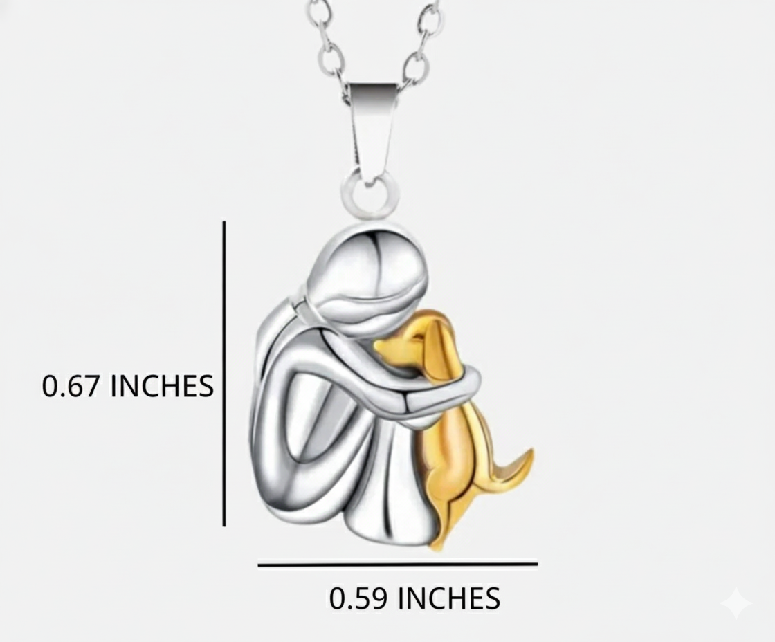 Olivia - Ogrlica s privjeskom u obliku psa