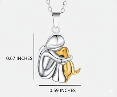 Olivia - Ogrlica s privjeskom u obliku psa