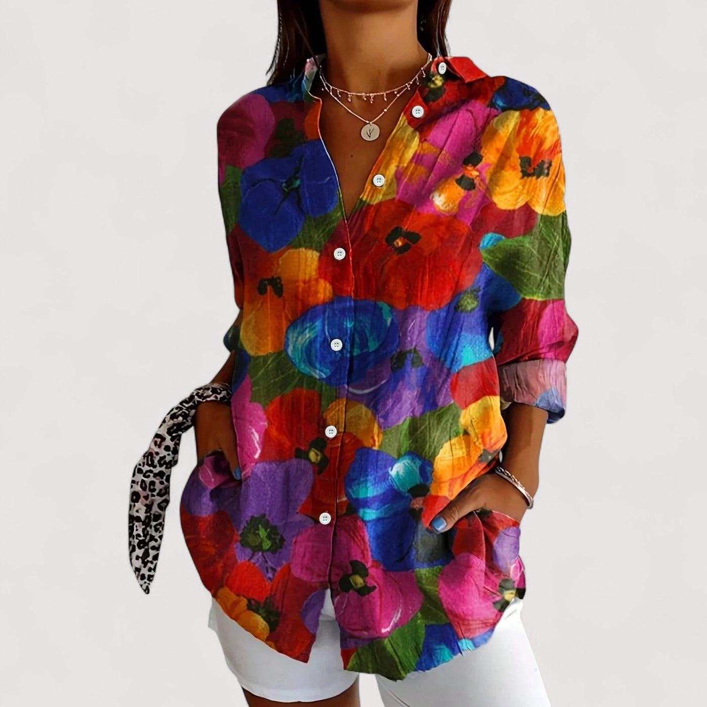 Anka – Lepršava bluza u šarenim tonovima