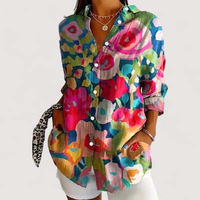 Anka – Lepršava bluza u šarenim tonovima