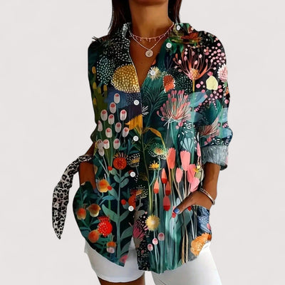 Anka – Lepršava bluza u šarenim tonovima