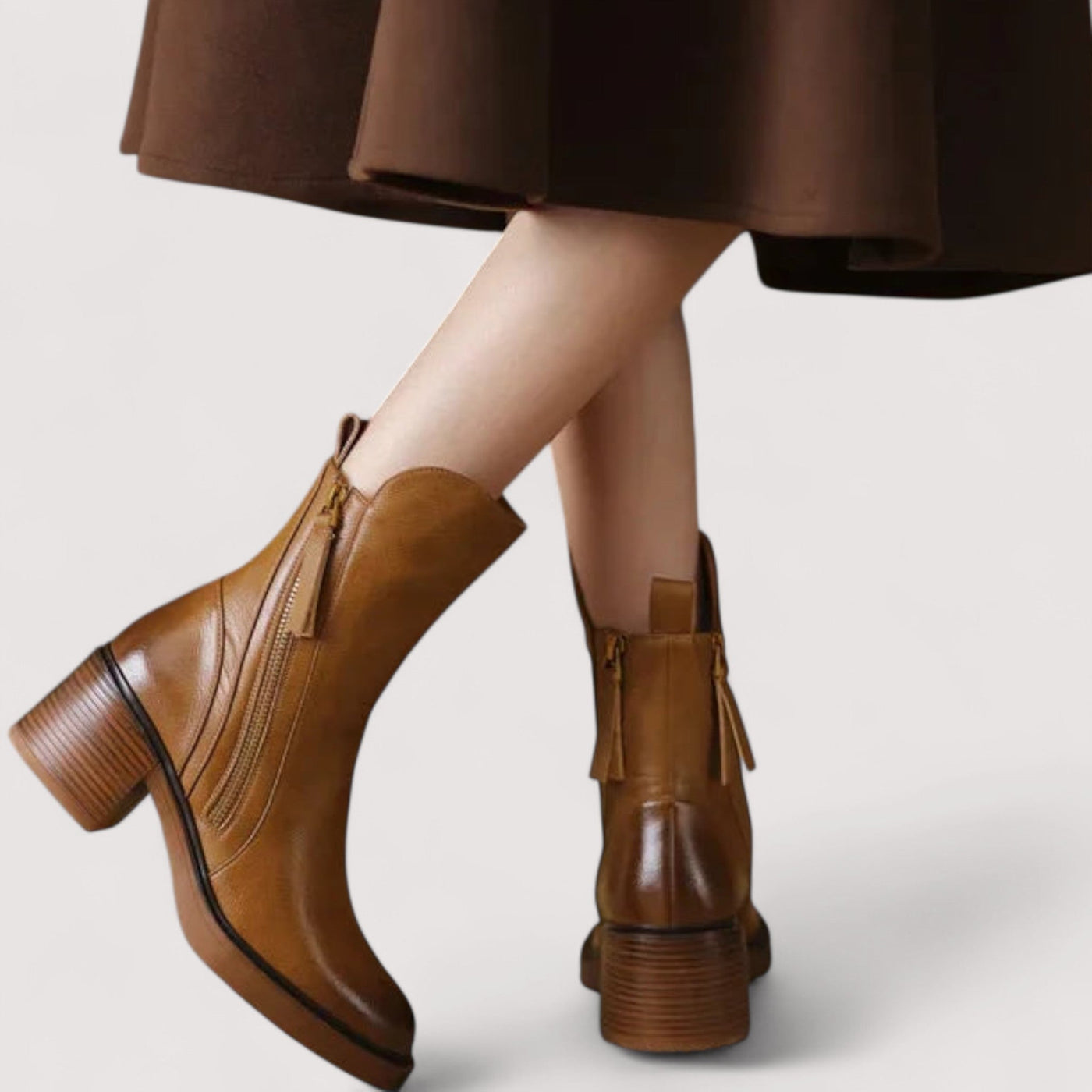 Adriana - Elegantne kožne gležnjače