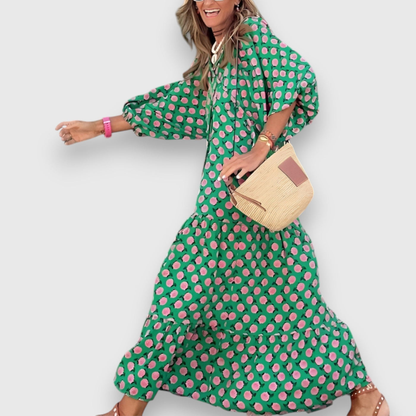 Elara – Eleganta Proljetna Haljina za Svaki Stil