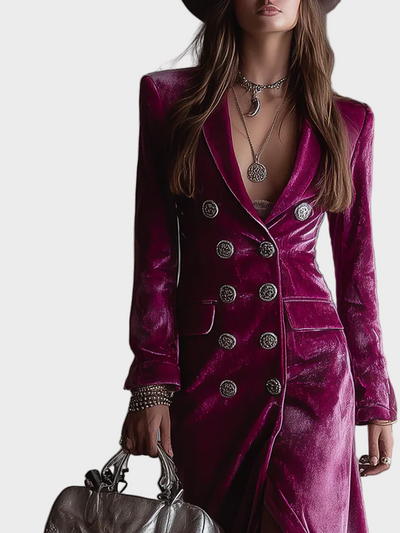 Paulina - Baršunasta maksi haljina