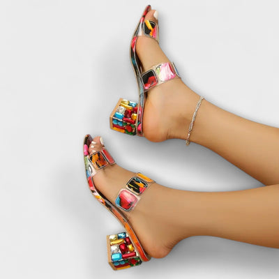 Martina – Tacones de bloque elegantes para el verano
