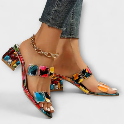Martina – Tacones de bloque elegantes para el verano