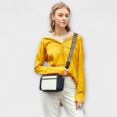Mira -  Elegante bolso de cuero con asa