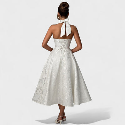 Julieta – Midi haljina s halter izrezom