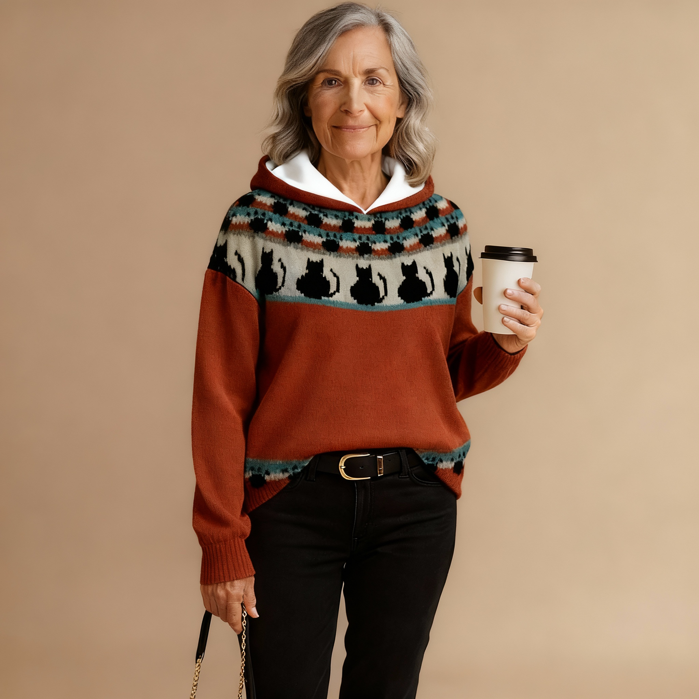 Lena - Klasična majica s kapuljačom