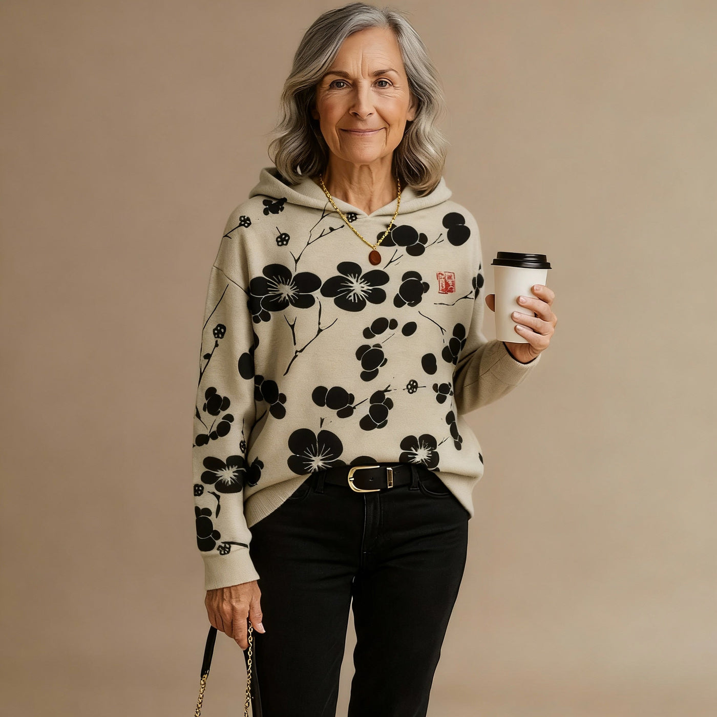 Olivia - Dukserica mekana na dodir