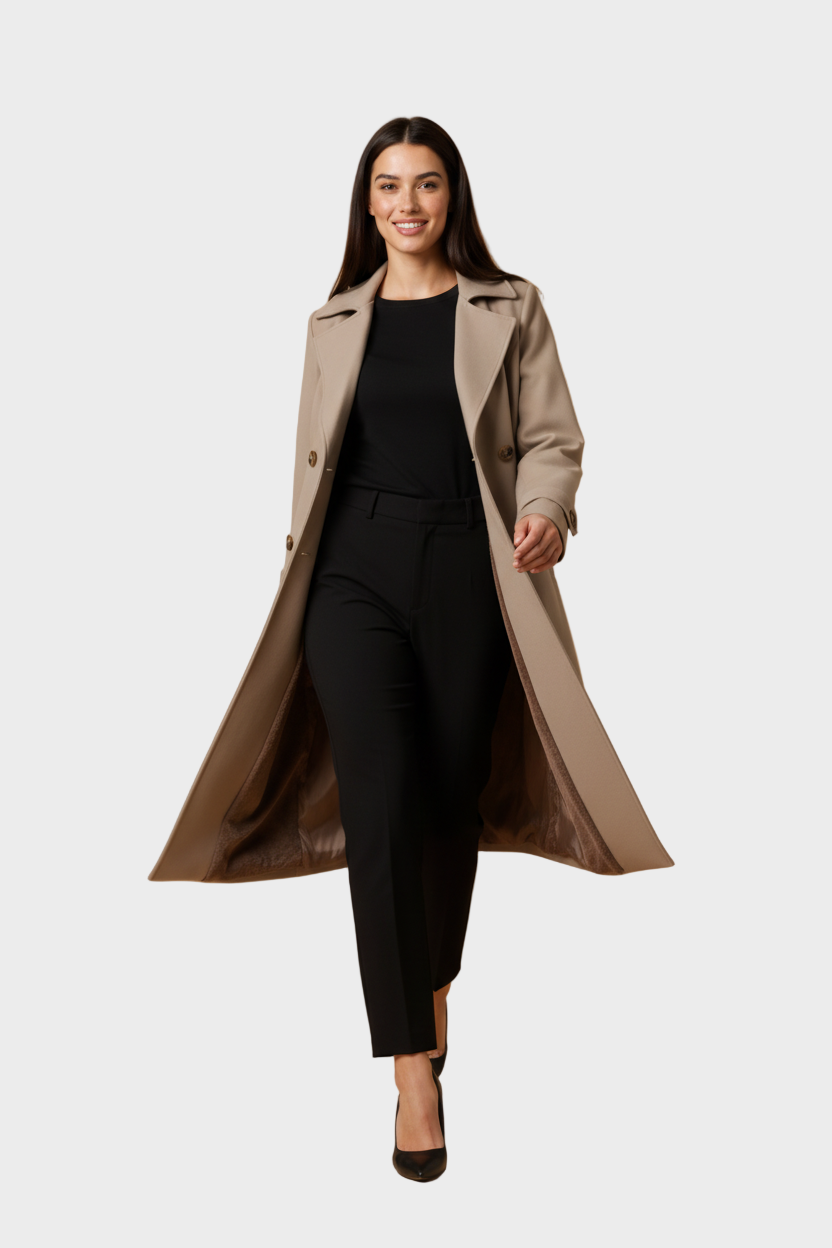 Luisa -  Elegantni trenč kaput