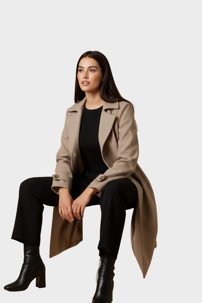 Luisa -  Elegantni trenč kaput