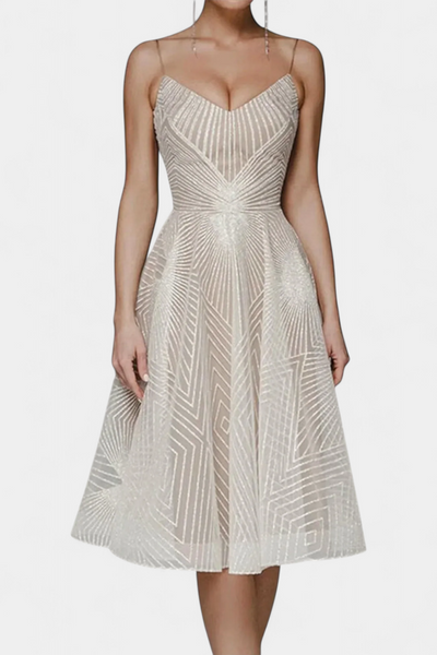 Dragana Duga Haljina s Vezenjem