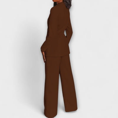 Monica – Elegante conjunto de blazer y pantalones