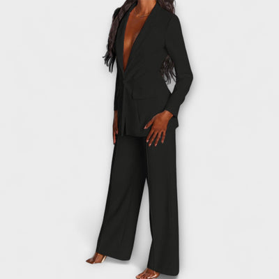 Monica – Elegante conjunto de blazer y pantalones