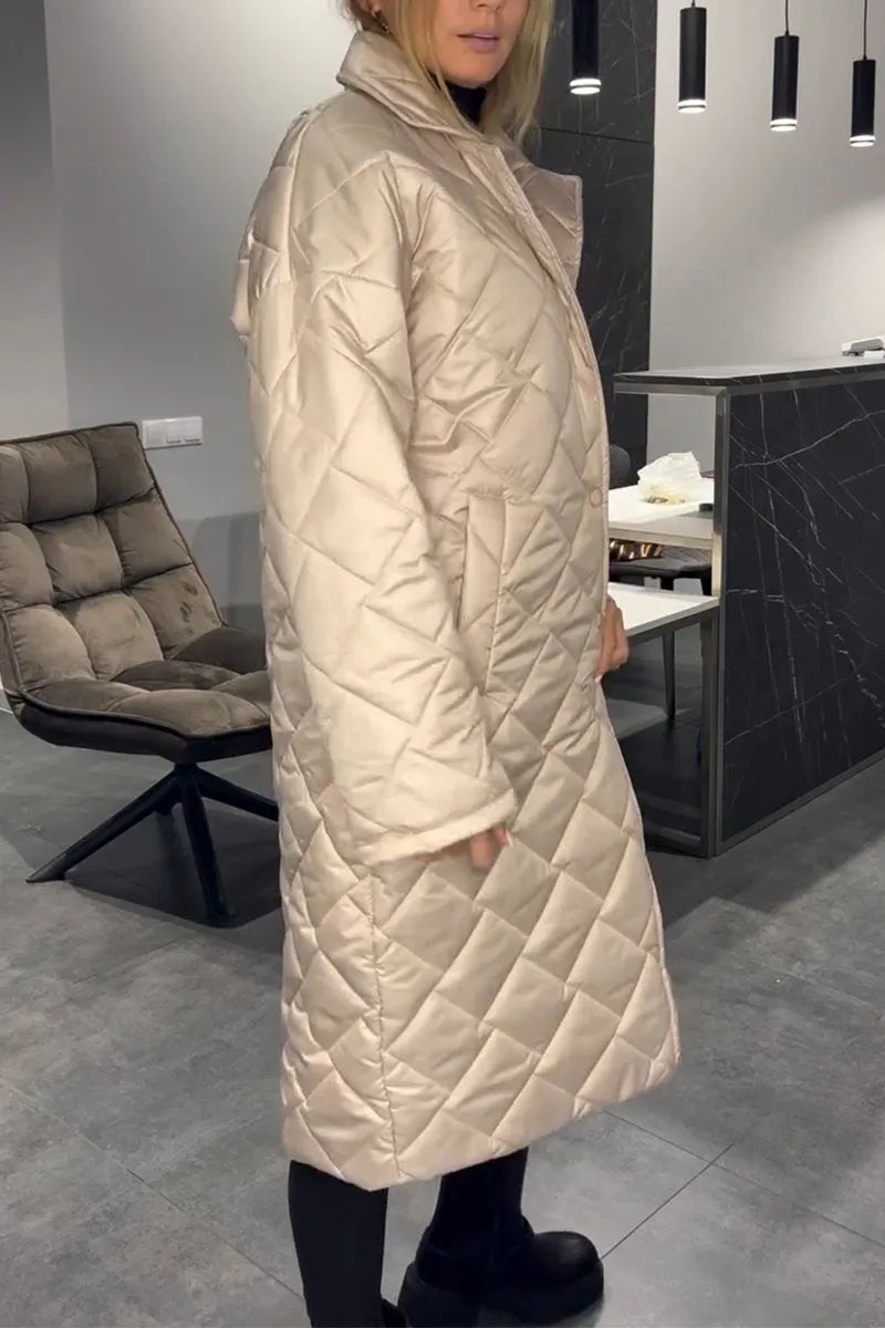 Kensington Luxe | Abrigo acolchado reversible