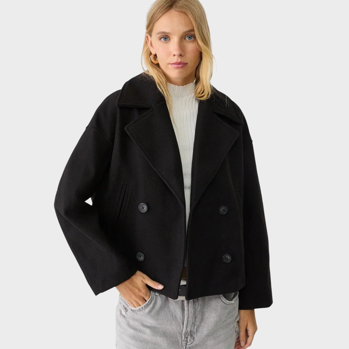 Blanka - Kratka dvostruka jakna Šik gornja odjeća